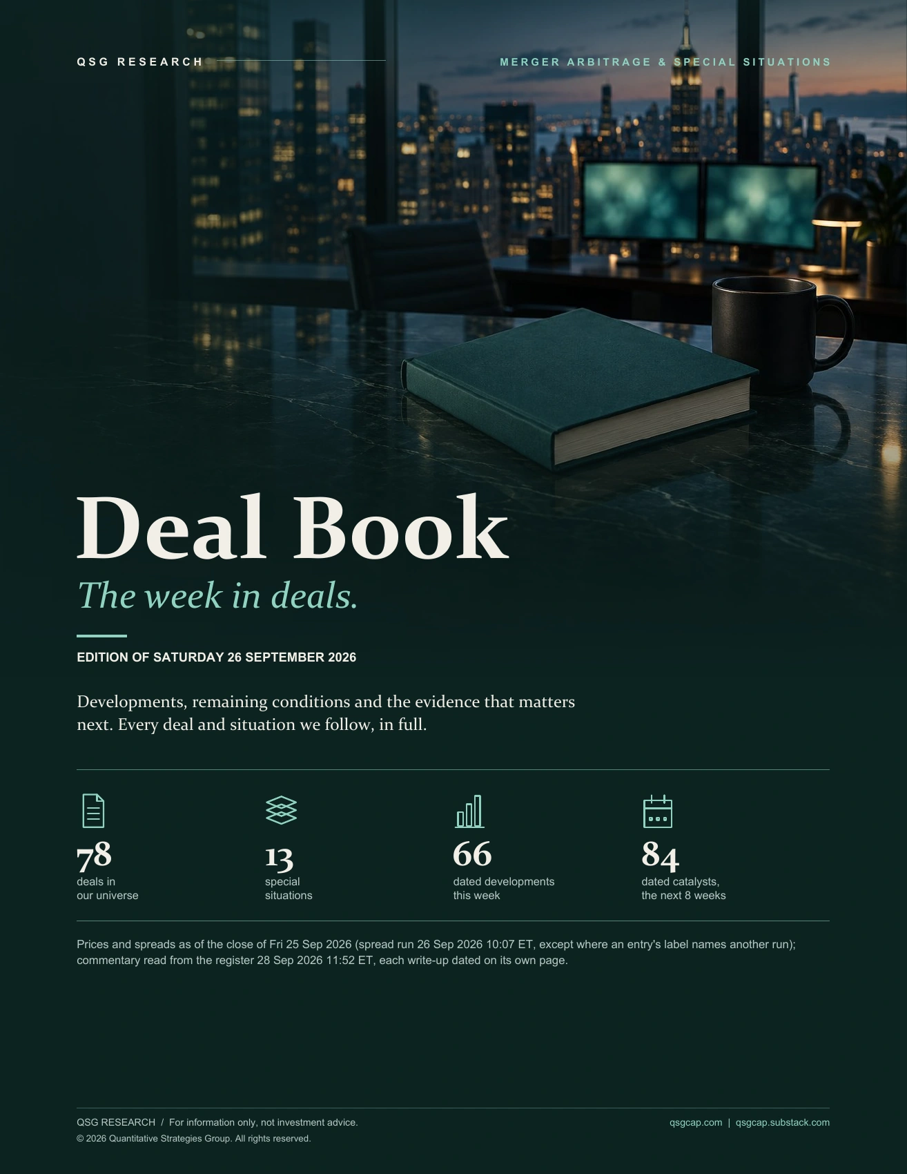 Event Model Example Index Rebalancing & Event-Driven Research | QSG Research